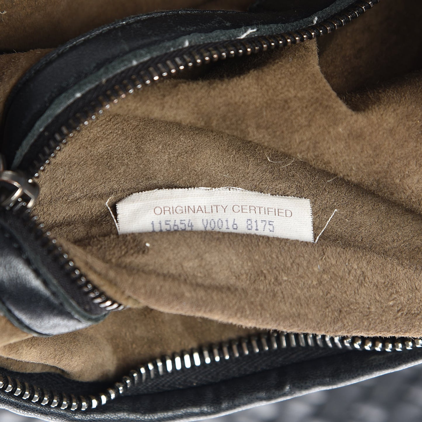 Nappa Intrecciato Large Veneta Hobo Black
