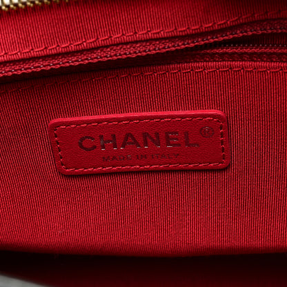 Chanel Aged Calfskin Quilted Medium Gabrielle Hobo Black White 6 of 10