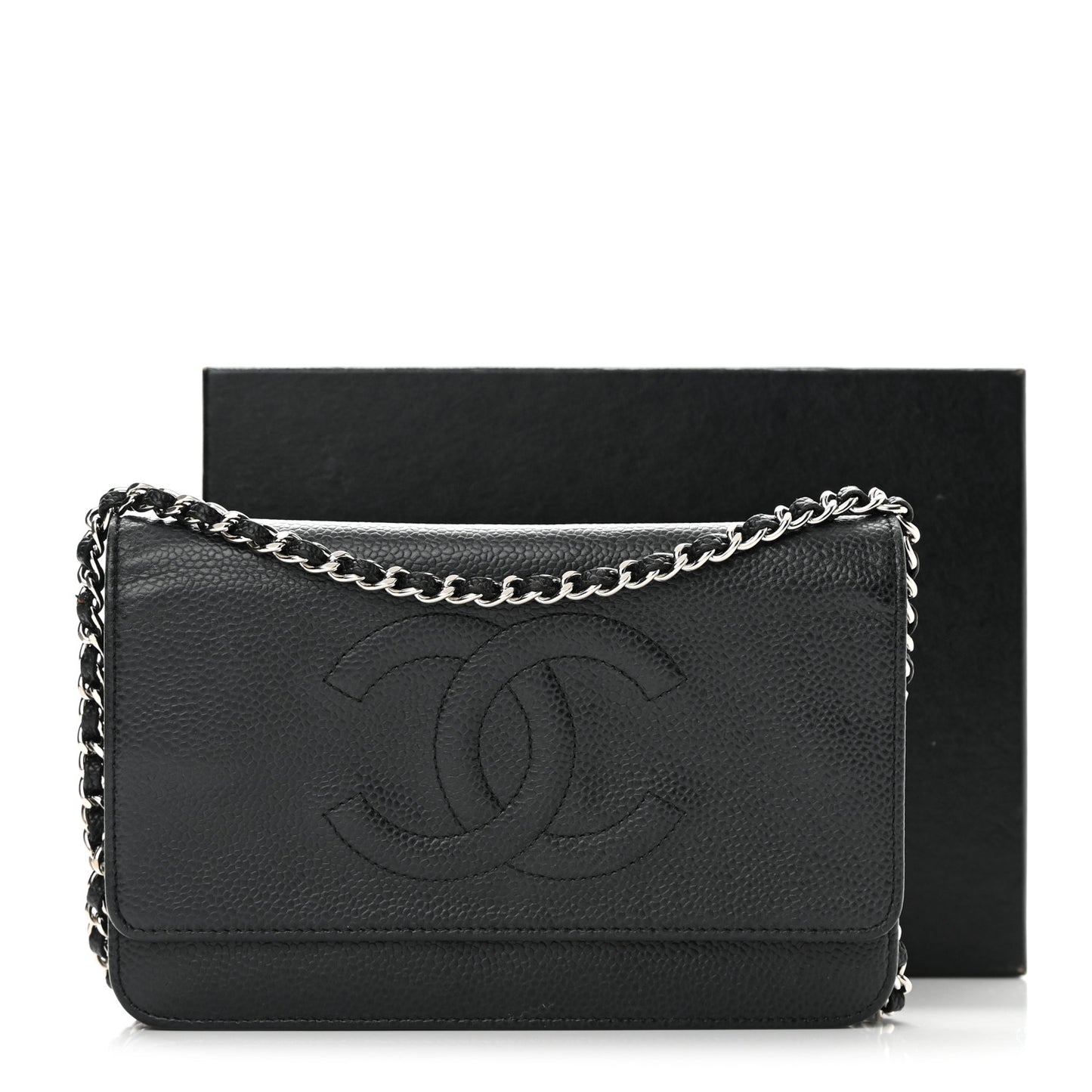 Caviar Timeless CC Wallet On Chain WOC Black