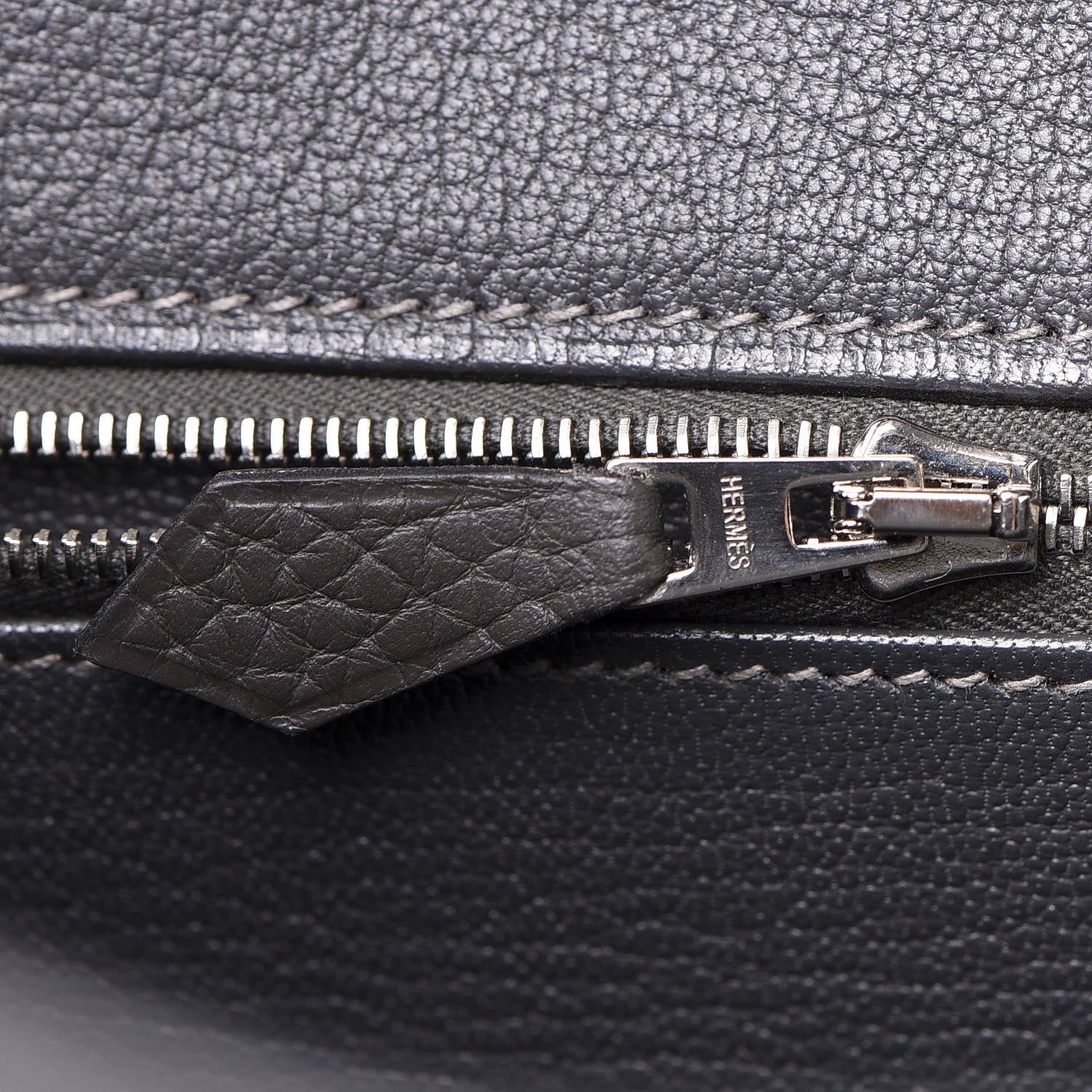 Hermes Taurillon Clemence Birkin 35 Graphite 19 of 33