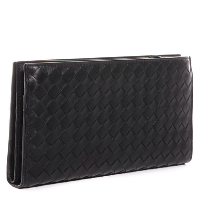Bottega Veneta Nappa Intrecciato Continental Wallet Black 3 of 9