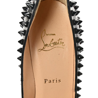Christian Louboutin Patent Pigalle Spikes 120 Pumps 36.5 Black 8 of 8