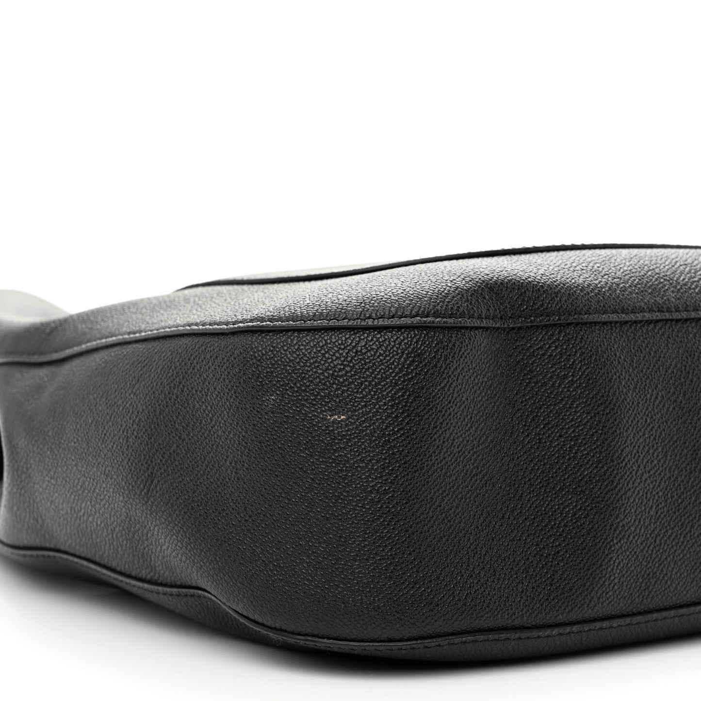 Soft Grainy Calfskin Small Elmstone Hobo Black