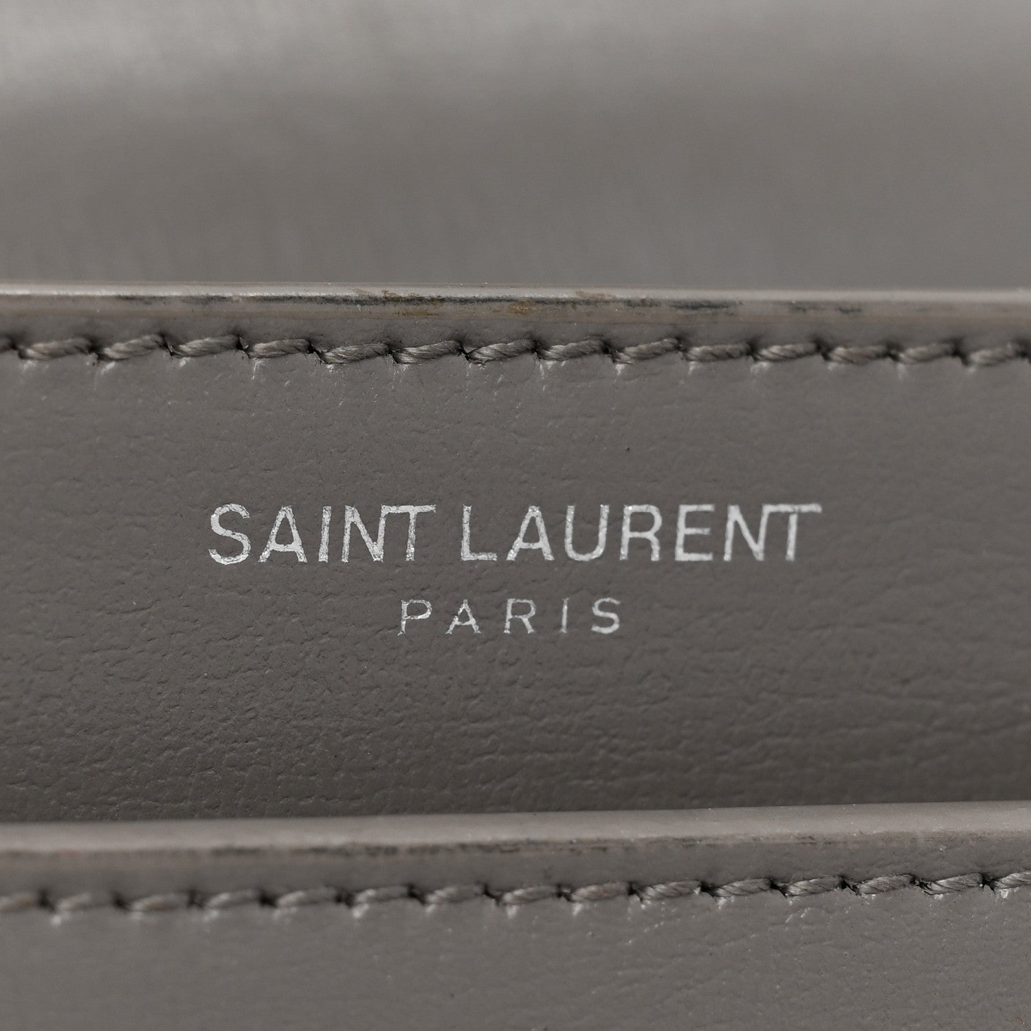 Saint Laurent Calfskin Medium Monogram Sunset Fog 8 of 23