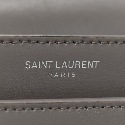 Saint Laurent Calfskin Medium Monogram Sunset Fog 8 of 23