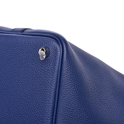 Hermes Taurillon Maurice Picotin Lock 18 PM Bleu Saphir 10 of 10
