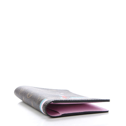 Louis Vuitton Monogram 2016 Christmas Animation Passport Cover Rose Ballerine 4 of 8