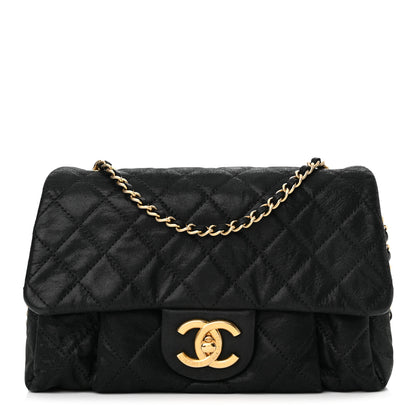Chanel Iridescent Calfskin Quilted Small Chic Quilt Flap Black 1 of 13