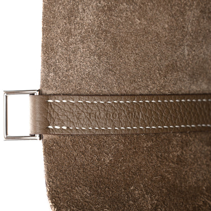Hermes Taurillon Clemence Picotin Lock 22 MM Etoupe 7 of 11