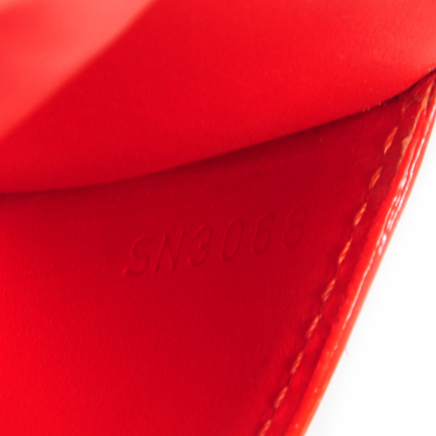 Louis Vuitton Vernis Ludlow Wallet Orange Sunset 8 of 9