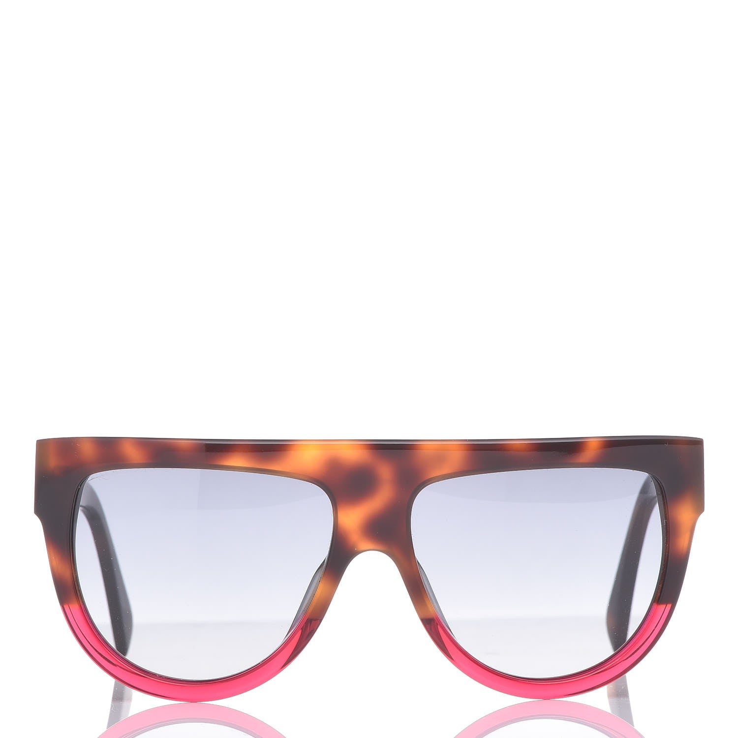Celine Shadow Sunglasses CL 41026/S Havana Fuchsia 2 of 8