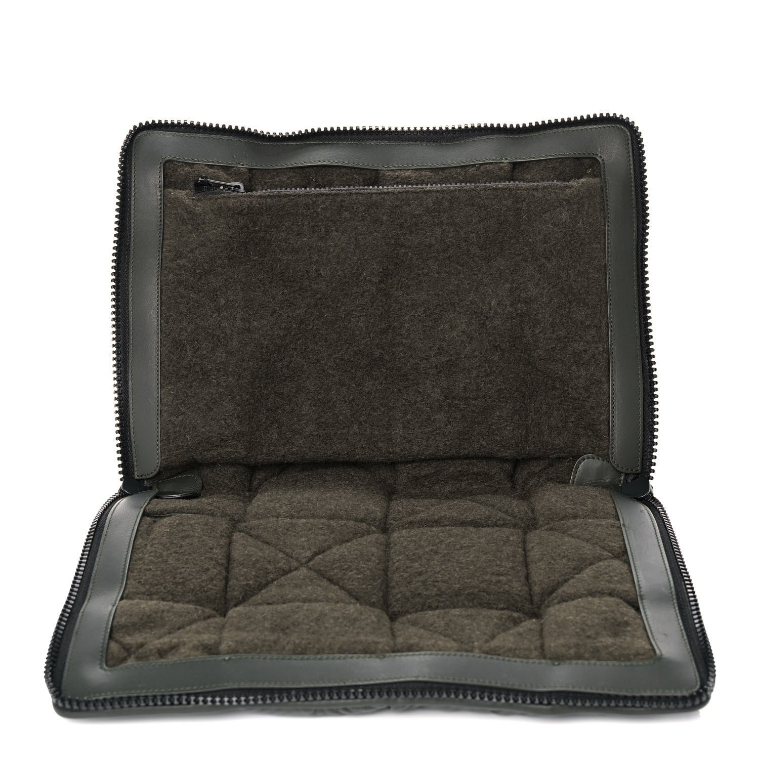 Bottega Veneta Calfskin Maxi Intrecciato Puffy Laptop Pouch Camping 5 of 10