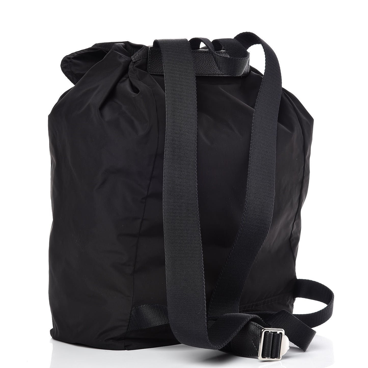 Nylon Solid to Check Backpack Black