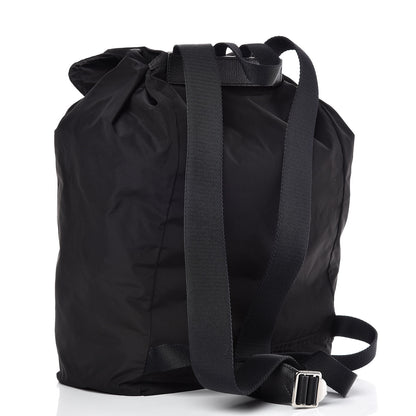 Burberry Nylon Solid to Check Backpack Black 3 of 11