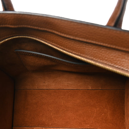 Mulberry Grain Vegetable Tanned Calfskin Small Zipped Bayswater Oak 5 of 11
