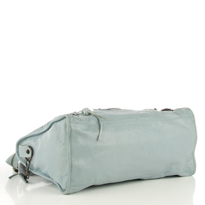 Balenciaga Agneau Classic Hardware Part Time Bleu Acier Ciel 4 of 13