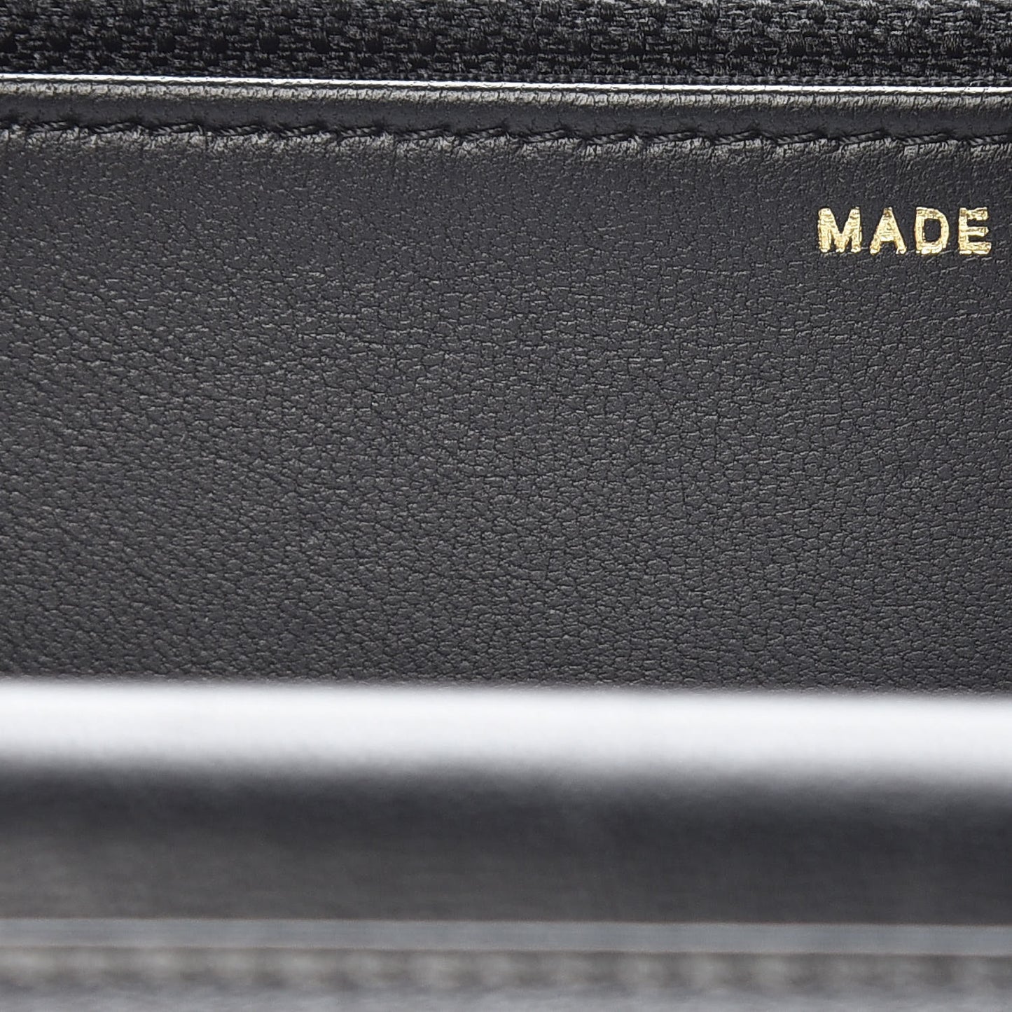 Lambskin Quilted Boy Wallet On Chain WOC Black