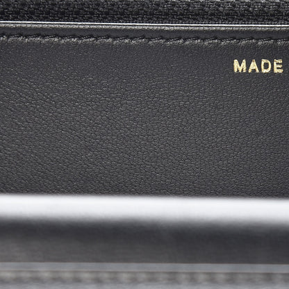 Chanel Lambskin Quilted Boy Wallet On Chain WOC Black 11 of 12