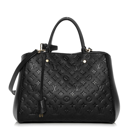 Louis Vuitton Empreinte Montaigne GM Black 1 of 8