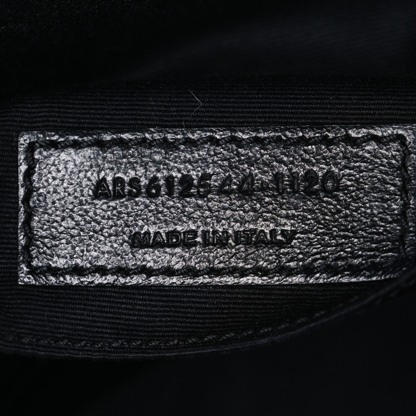 Calfskin Matelasse Monogram Lou Camera Bag Black