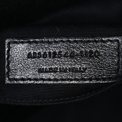 Saint Laurent Calfskin Matelasse Monogram Lou Camera Bag Black 7 of 11