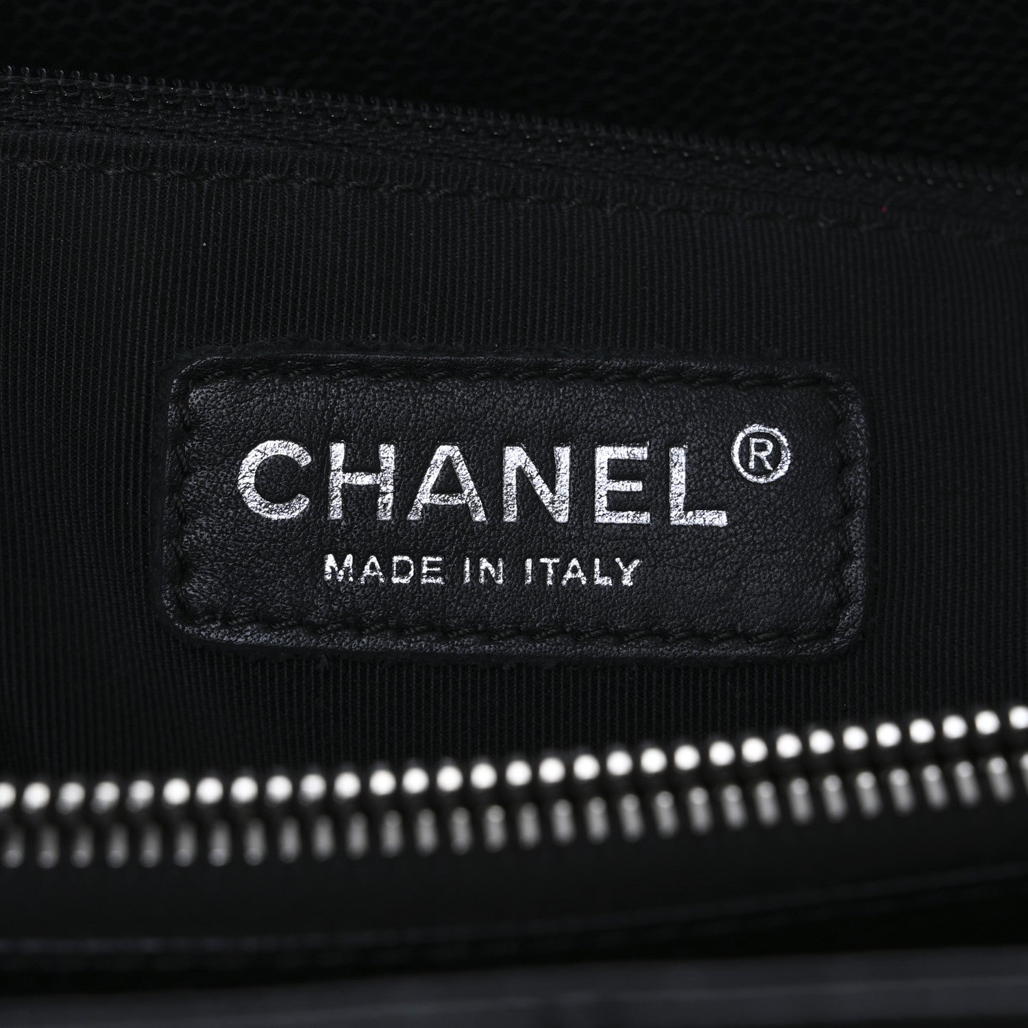 Chanel Caviar Quilted Grand Shopping Tote GST Black 7 of 12