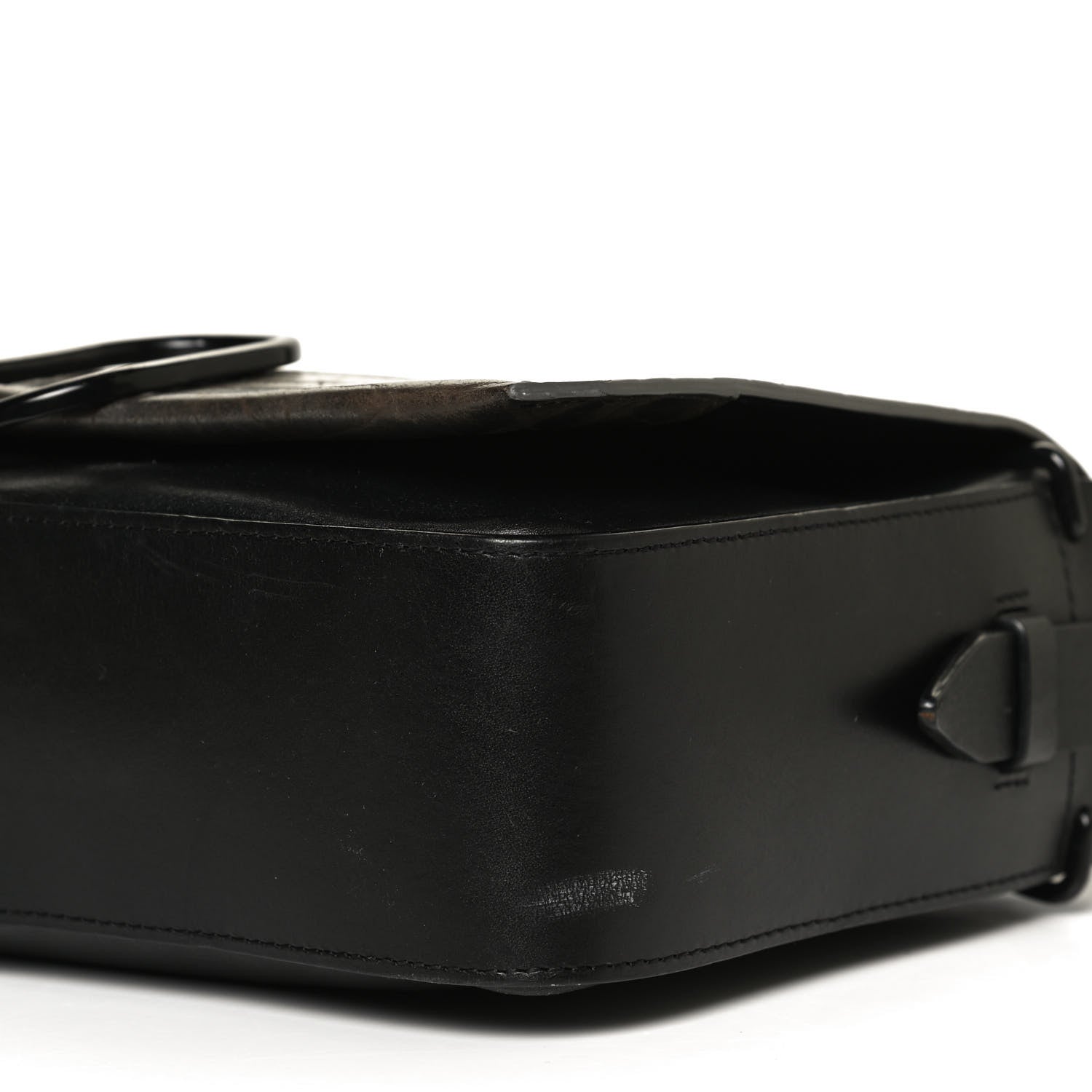 3.1 Phillip Lim Metallic Calfskin Alix Crossbody Bag Black Gunmetal 10 of 10
