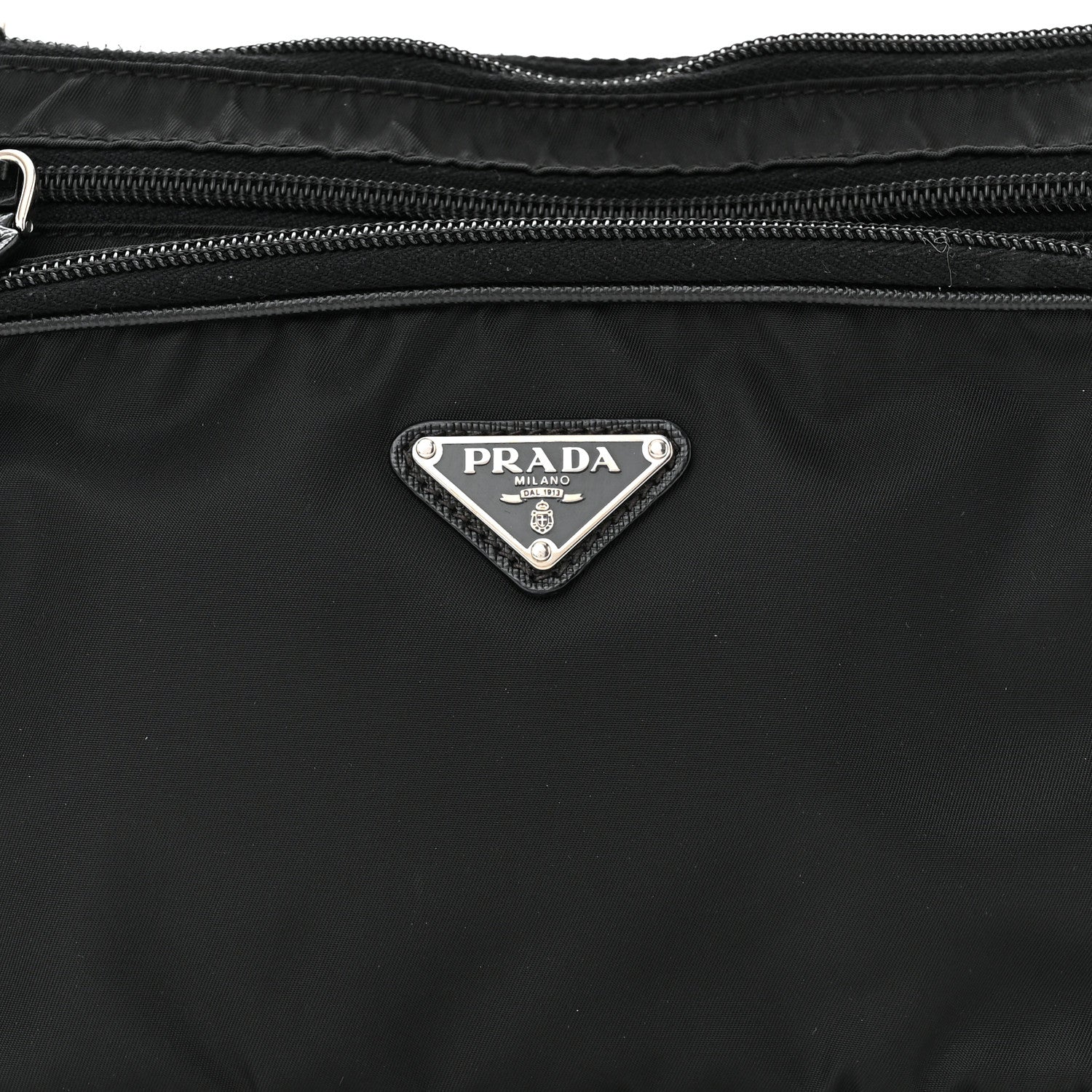 Prada Tessuto Nylon Belt Bag Black 8 of 10