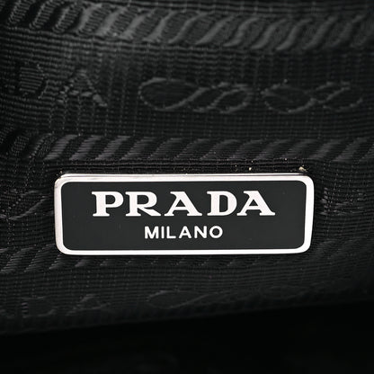 Prada Nylon Vela Drawstring Wristlet Pouch Black 6 of 8