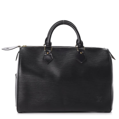 Louis Vuitton Epi Speedy 30 Black 1 of 7