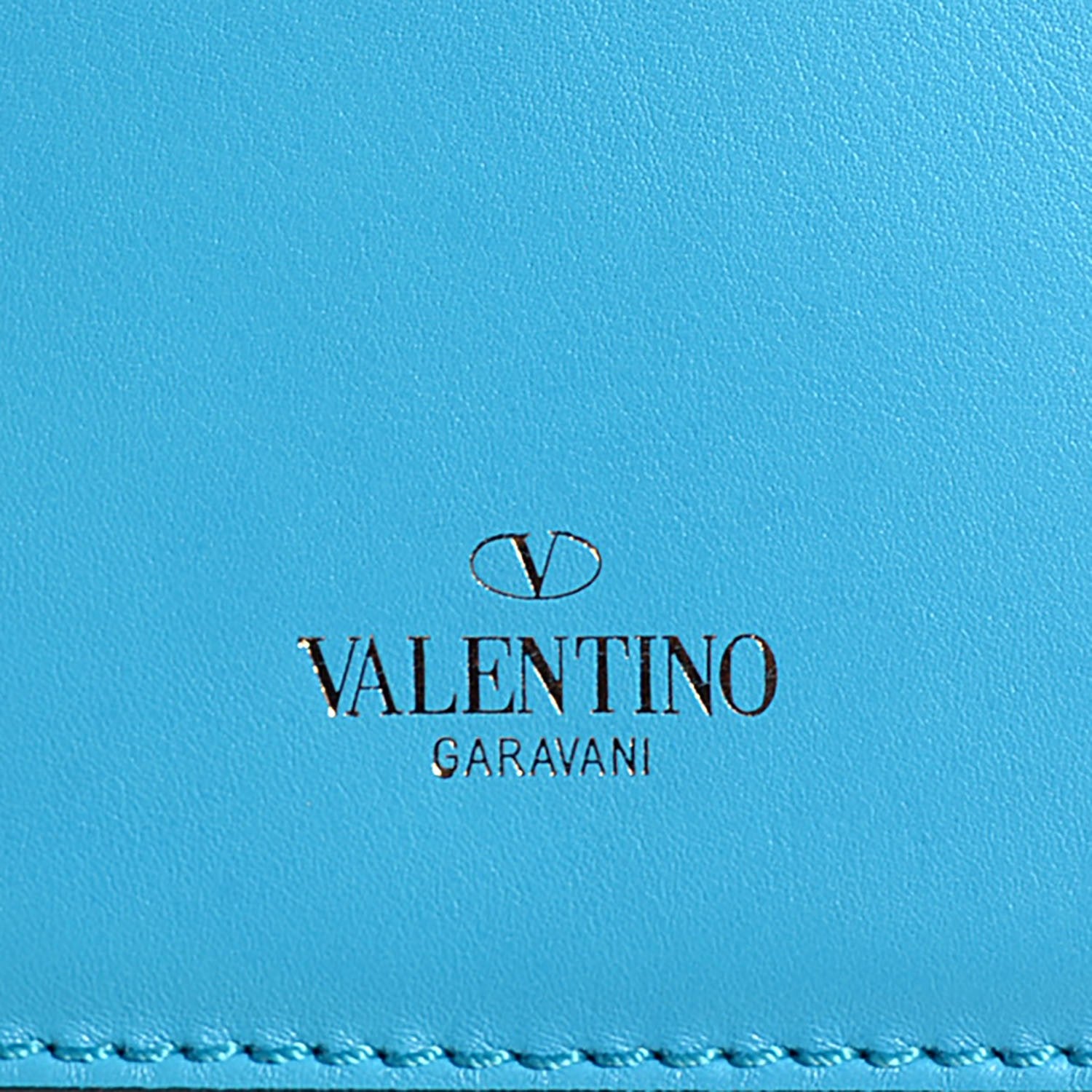 Valentino Garavani Vitello Rockstud Band Flap Parrot 8 of 8