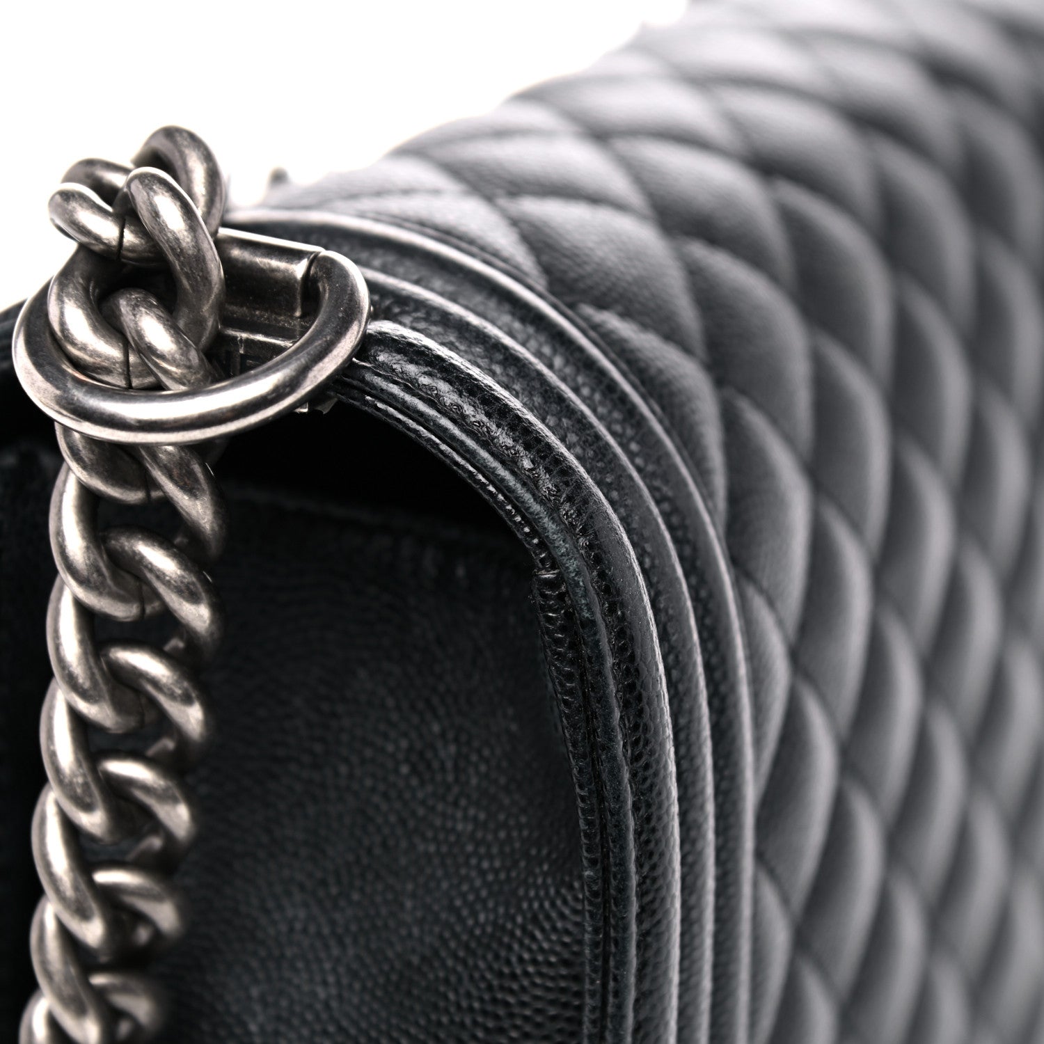 Chanel Caviar Quilted New Medium Boy Flap Black 12 of 16