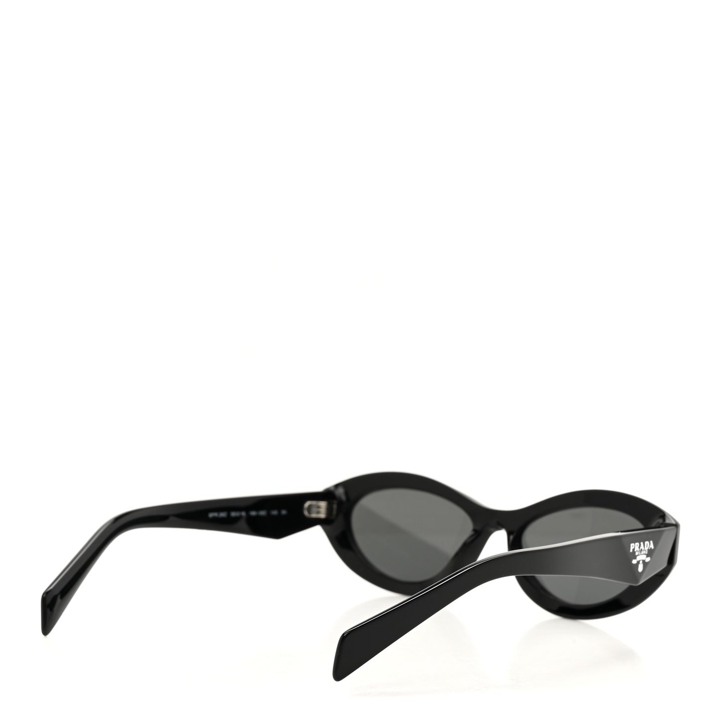 Acetate Oval Sunglasses SPR 26Z Black