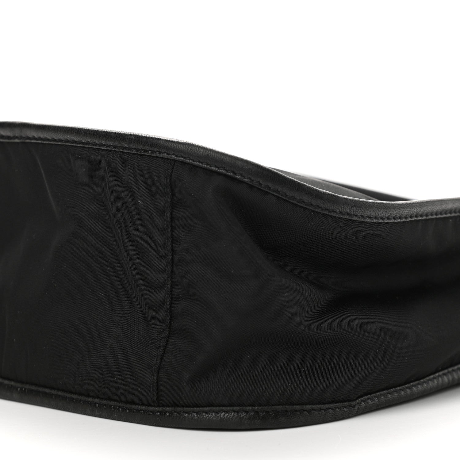 Prada Tessuto Nylon Saffiano Hobo Black 10 of 10