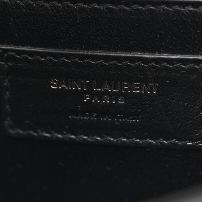 Saint Laurent Patent Monochrome Le 5 A 7 Hobo Black 6 of 10