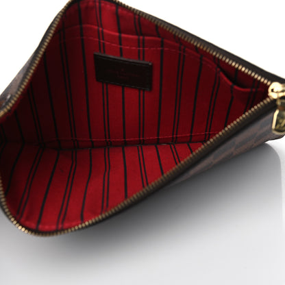 Louis Vuitton Damier Ebene Neverfull MM GM Pochette 4 of 5