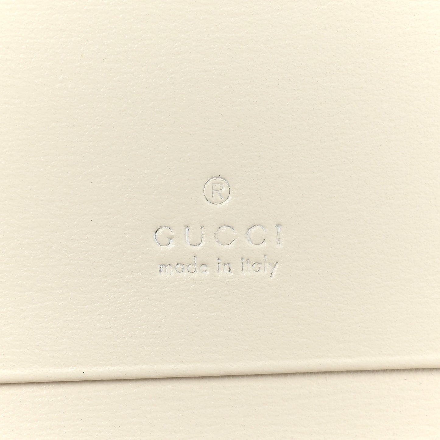 Calfskin Jackie 1961 Card Case Mystic White