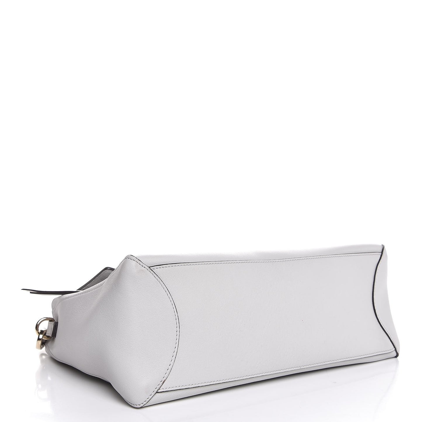 Calfskin Medium Faye Day Shoulder Bag Airy Grey