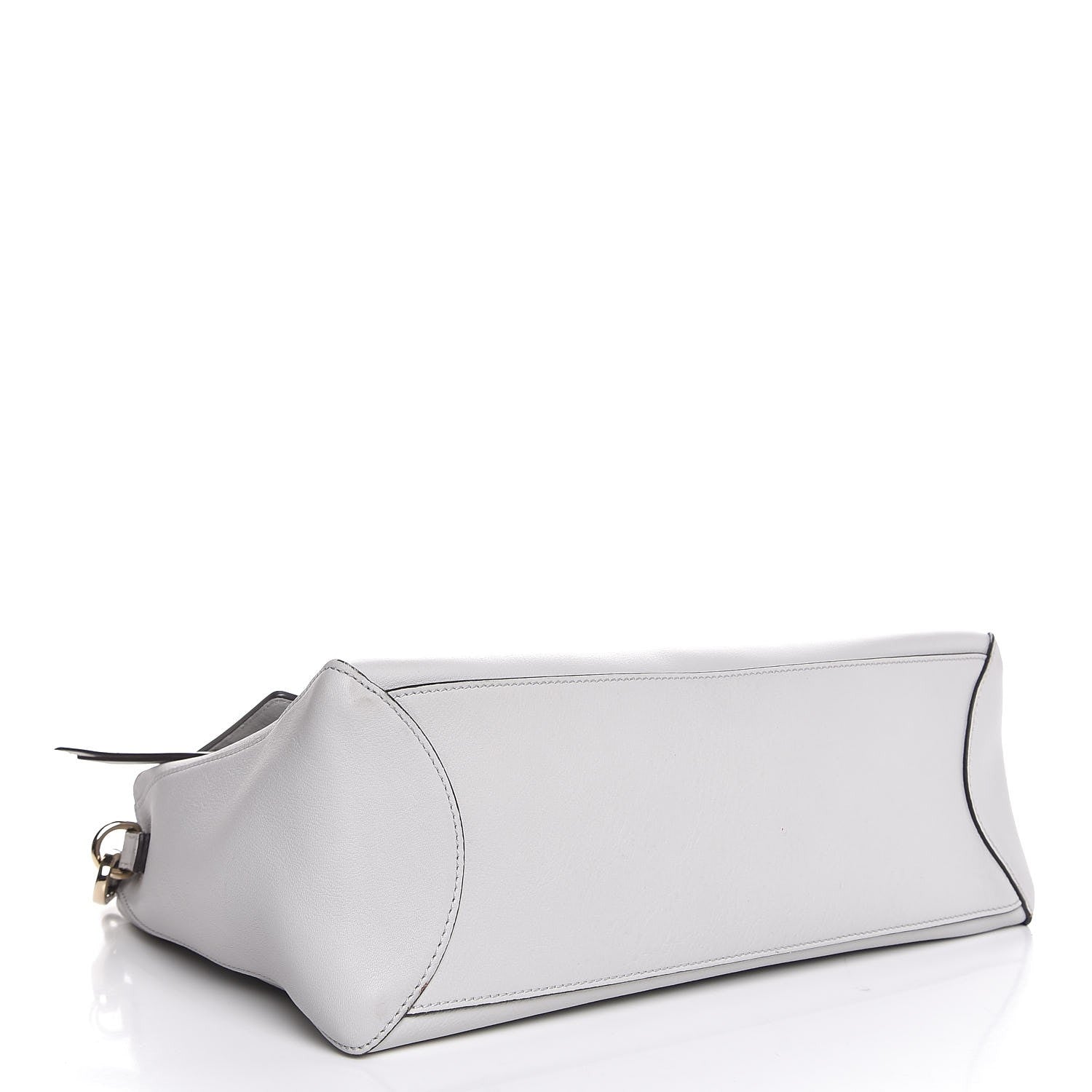 Chloe Calfskin Medium Faye Day Shoulder Bag Airy Grey 5 of 9