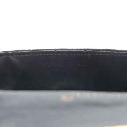Chanel Satin Quilted Flap Black 6 of 11