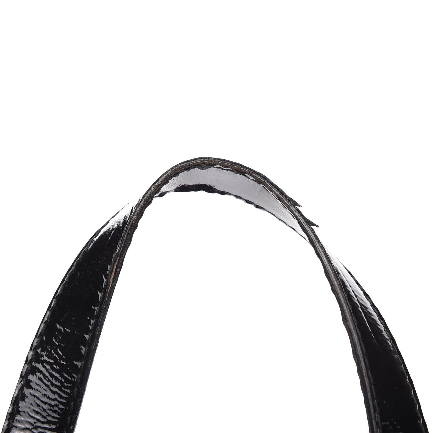 Saint Laurent Patent Crocodile Embossed Raspail Tote Black 12 of 13