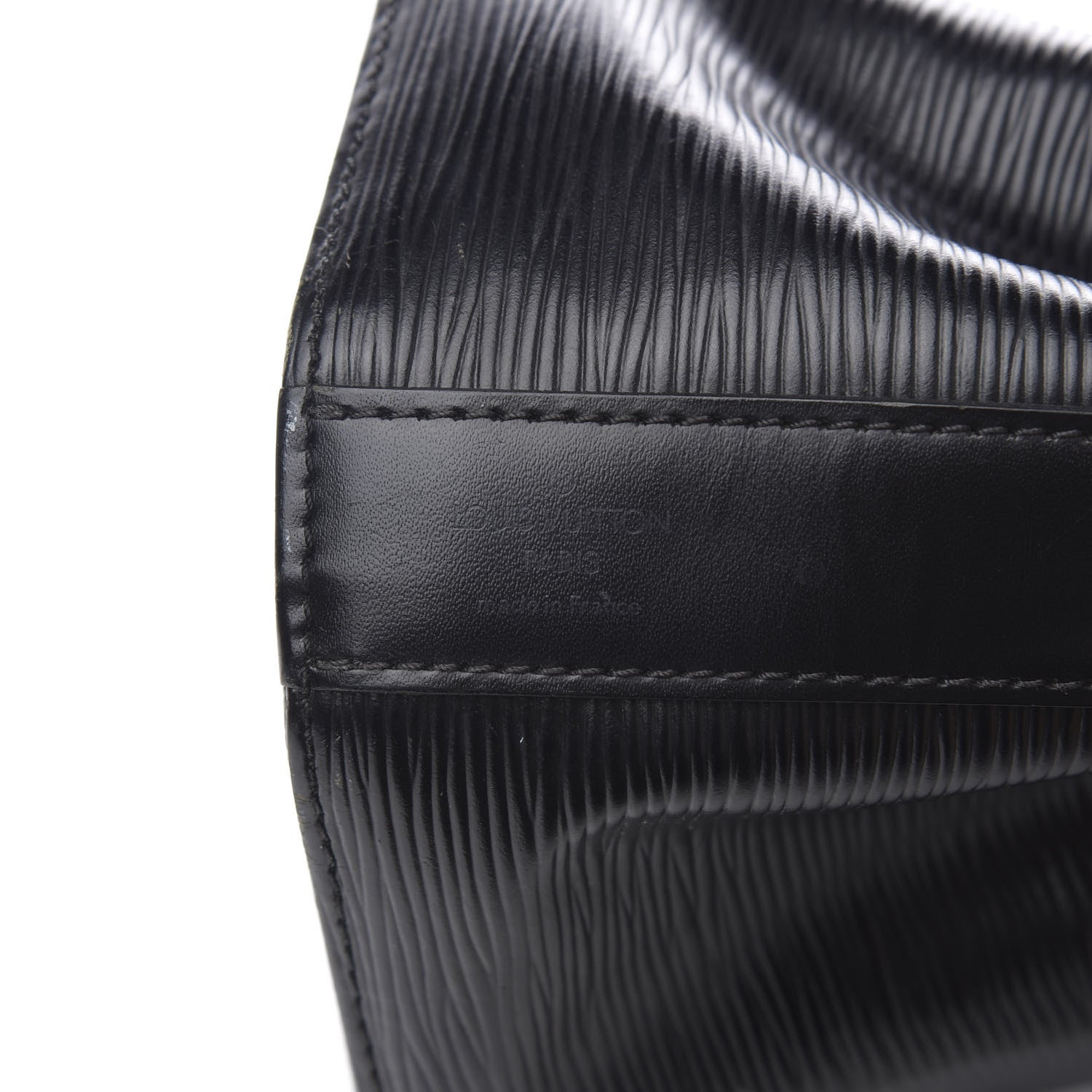 Louis Vuitton Epi Sac D'Epaule Black 6 of 12