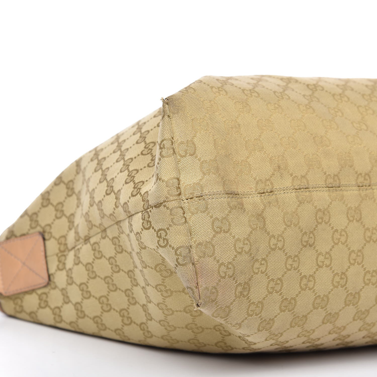 Gucci Monogram Travel Bag Beige Blue 6 of 10