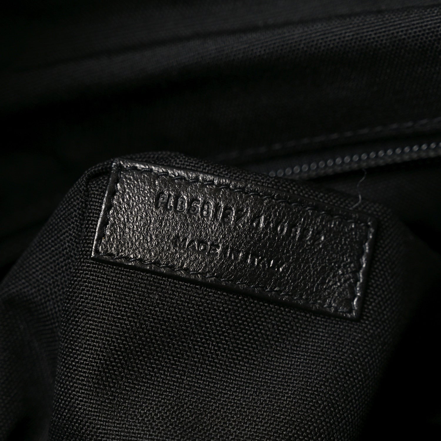Saint Laurent Nylon Nuxx Ripstop Duffle Black White 1873231