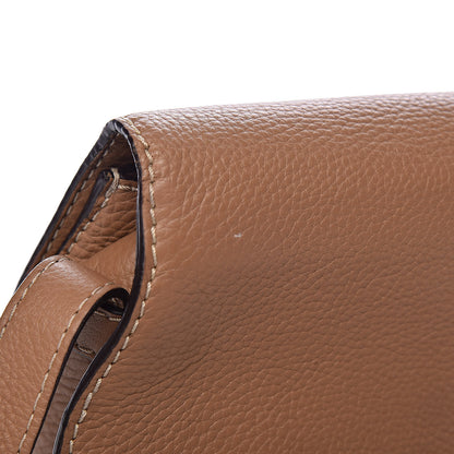 Chloe Calfskin Mini Marcie Round Crossbody Bag Nut 10 of 13