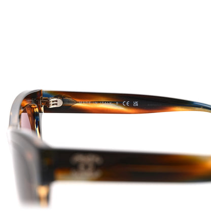 Chanel Acetate Crystal CC 5496 Sunglasses Tortoise 6 of 8