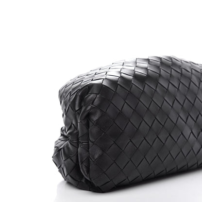 Bottega Veneta Nappa Maxi Intreccio The Pouch Oversized Clutch Black 8 of 10