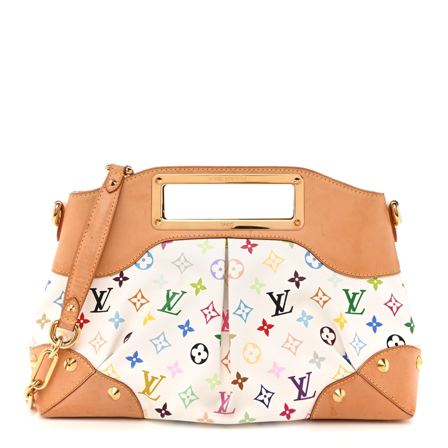 Monogram Multicolor Judy MM White