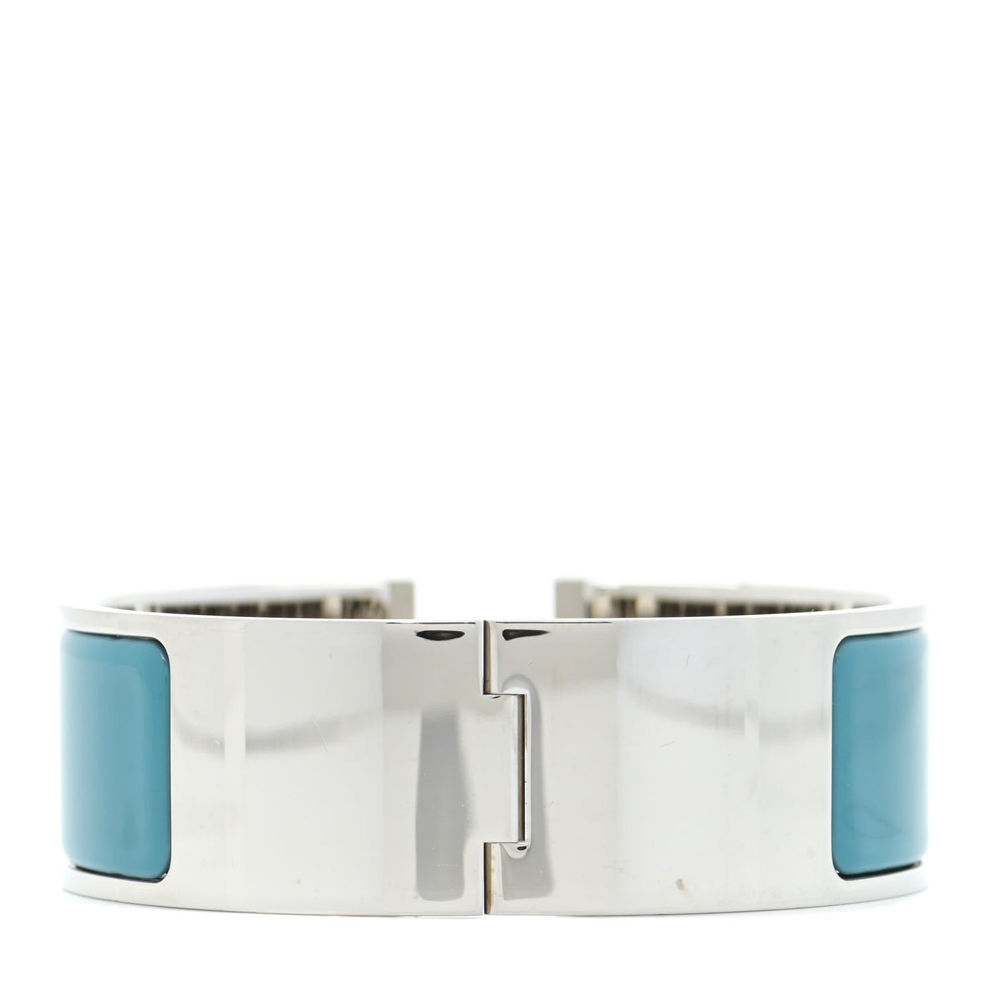 Enamel Wide Clic Clac H Bracelet PM Bleu Izmir