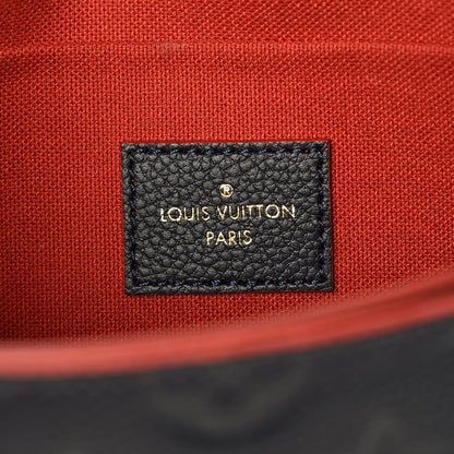 Louis Vuitton Empreinte Pochette Felicie Chain Wallet Marine Rouge 6 of 11